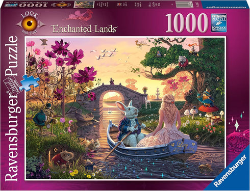 Ravensburger Enchanted Lands Jigsaw Puzzle - 1000-Piece | Unique Softclick Technology, Ideal for Ages 14+