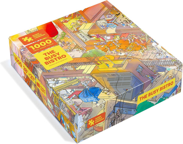 The Busy Bistro 1000 Piece Jigsaw Puzzle from The Magic Puzzle Company, Series Two