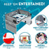 Blue/Gray Kenley Kids Travel Activity Tray for Car Seats