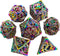 Dice Set Metal DND Unique Dragon Dice - 7CPS Role Playing Dice Set with Gift Box for D&D Games