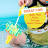 Splashin'kids Bath Toys, Double The Fun Baby Water Toys, Rotating Octopus and Head Bobbing Reindeer