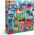 eeBoo Piece and Love Swedish Fishing Village 1000 Piece Square Puzzle, Glossy Sturdy Pieces