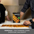 2-Player Set 56 Mancala Board Game with Magnetic Lock Classic Folding Game Wooden Mancala with Glass Pebbles Mancala