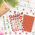 Mueddur Set 24 -05 Pizza Party Bingo Card, Pizza Bingo for Adults Large Group Family Friends, Sleepover Party Game