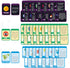 Merka 90 Pack Science Flash Cards for Kids - Solar System, Human Body, Geography, Learning Picture Cards