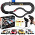 Atlasonix Slot Car Race Tracks Sets, Electric Race Car Track, Dual Electric Race Track for Girls & Boys Age 5+