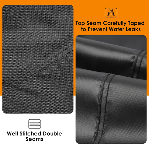 Hengme 4 30" 30" 44" Dustproof Cover for Jeep Wagon Stroller, Waterproof Quad Stroller Wagon Covers for Jeep Wrangler