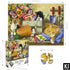 300 Piece Puzzle for Adults, Linda Picken Little Bloomers Cat & Kittens, 24 x 18 Cute Jigsaw