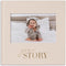 Baby Memory Book - Baby Photo Albums, Scrapbook & Record Book, Journal Gift for Newborn Baby Boy & Girl (Cream Fabric)