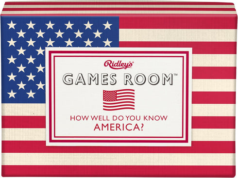 Ridley s How Well Do You Know America Trivia Card Game Quiz Game for Kids and Adults 2+ Players