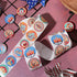Zonon 500 Pieces Carnival Circus Party Stickers, Themed Animal Clown Labels for Birthday Envelope Seals and Goodie Bags