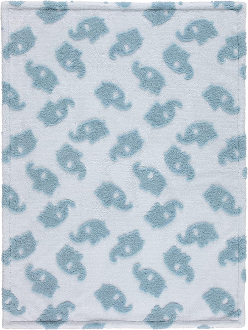 Ultra-Soft Luxurious Baby Blanket, 30x40 inch, Double Sided Fleece with Sherpa Backing