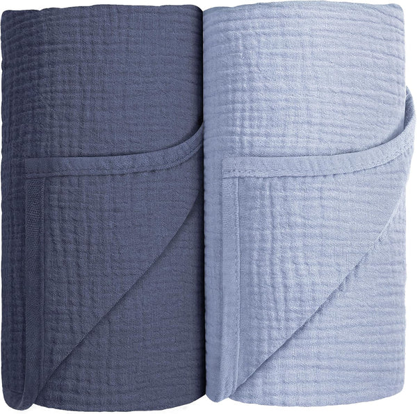 Susurration Muslin Receiving Blanket,100% Cotton Swaddle Blankets for Newborn Soft Thin Swaddle