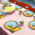 96 Set 24 Pcs Construction Birthday Party Plates Napkins Forks Supplies Tableware Disposable Table Dump Truck Theme
