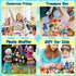 Kiss Monkey 640 PCS Prize Treasure Box Toys, Classroom Party Favors for Kids, Fidget Toys Bulk, Goodie Bags Stuffers