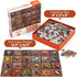 1000 BenBen Puzzles for Adults Pieces, Bird Crochet, Jigsaw Puzzles with Letters or Patterns on Back, Challenging