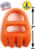 7" Set 4 Pack Matty's Toy Stop Plastic Sand Digger Scoop Claws for Sand & Beach (Red, Yellow, Orange & Green) Complete