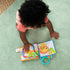 0+ Bright Starts Safari Buddies Soft Book, Crinkle Plush Pages with Lion, Monkey, Elephant & More, Baby's First Book