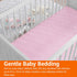 100% 28 52 Inches, (Pack 2) Amazon Basics Cotton Jersey Knit Fitted Crib Sheet for Boys and Girls, fits Standard Crib