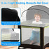 WANRU Pack 2-Way N Play Tent Cover - Half-Blackout Mosquito Net for Crib & Playpen, Baby Bassinet Cover for Cats