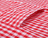 Jennice House Kids Aprons - Children's Pure Cotton Gingham Apron with Pocket, Adjustable Neck Strap (Red, S)