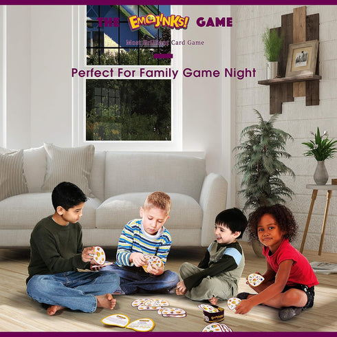 Emojinks Emoticon Card Games for Kids, Party Toys Gifts for Boys and Girls