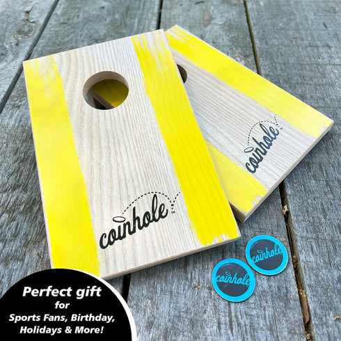 Hasbro Tabletop Game Coin Bouncing Party Game | Desktop Cornhole Game Set for Indoor Outdoor Fun for Kids and Adults