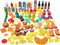 Amazon Basics Pretend Play Food Toy Set for Kids Ages 3 and