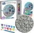 MindWare Paint Your Own Stepping Stone Kit - Mosaic Moon and Stars