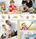 Puzzled 3D Puzzle Honeybee Wood Craft Model Kit - Unique Educational DIY Wooden Insect Toy to Build & Paint, 32pcs