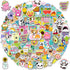 Cute Stickers Bulk 200Pcs - Vsco Waterproof Stickers for Hydroflasks, Decals for Kids, Scrapbook Packs for Teens