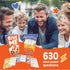 GIVE ME 3 Family Game, Fast Paced Hilarious Party Game, 10 Second Rule for Kids, Teens, and Adults