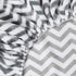 American Baby Company 2 Pack Heavenly Soft Chenille Fitted Changing Pad Cover, Chevron for Boys and Girls