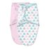 SwaddleMe Original Swaddle Size Small, 0-3 Months, 2-Pack (Pink Polka Whale)