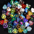10 Pack D8 Set 8 of Polyhedral Dice - Random Color Sided Dice for D&D, DND, RPG, Table Games