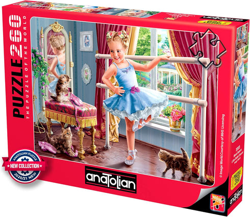 Anatolian Puzzle - Little Ballet Dancer - 260 Piece Jigsaw Puzzle #3333, Multicolor