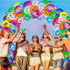 50 Pieces Art Party Balloons, Printed Latex Balloons for Classroom Paint Class and Birthday Party Decoration