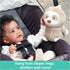 GUND Baby Lil’ Luvs On The Go Sloth Soother, Plush Sound Toy for Babies, Brown/Cream, 6”