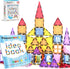 PicassoTiles Magnetic Tiles Magnet Toys Building Blocks Construction Set with 110+ Pages