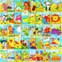 Yunsailing 40 Pack Wooden Puzzles for Kids Ages 3-5, Animals Jigsaw Puzzles for Toddlers, Educational Gifts
