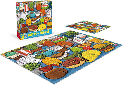 Ceaco - Butts on Things - Brian Cook - 500 Piece Jigsaw Puzzle
