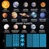 780 Solar System Wall Decals Glow in The Dark Stars PCS, Glowing Planets Stickers for Ceiling, Nursery Wall Stickers
