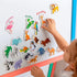 ZOO Animal Magnets for Kids - Large Fridge Magnets for Toddlers - Educational Magnetic Toys for 3 Year Olds - Jungle