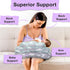 Nursing Pillow & Diaper Bag Combo - Perfect Baby Shower Gift