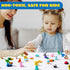 JOYIN 36 Pcs Animal 3D Erasers, Fun Mini Pencil Erasers for Kids, Classroom Rewards and Party Favors