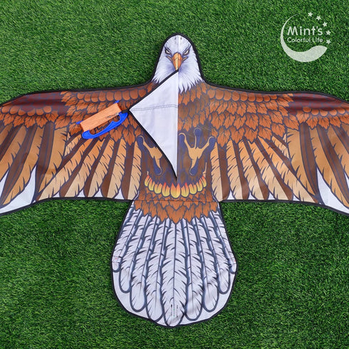 Huge Bald Eagle Kite for Adults & Kids, Easy to Fly Single Line Kite for Beach Trips