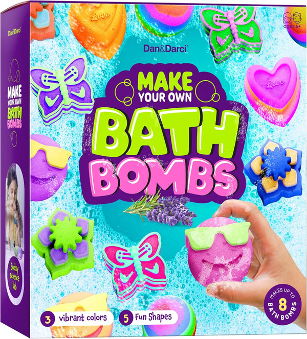 Bath Bomb Making Kit for Kids, Crafts Science Project for Age 6-12, Easter Gift for Girls and Boys