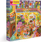 eeBoo Piece and Love Family Dinner Night, 1000 Piece Square Jigsaw Puzzle for Friends and Family