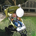 Dreambaby Clip-On Stroller Sunshade With Uv Indicator Universal Design For Sun Protection On Strollers, Car Seats