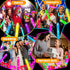 Woplagyreat 6 Light Up Party Favors Supplies,Bulk Glow Sticks Kids Pcs Pop Tubes Toys, Christmas Birthday Gifts